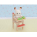 Sylvanian Families Baby High Chair Beige