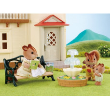 Sylvanian Families Bench and Fountain